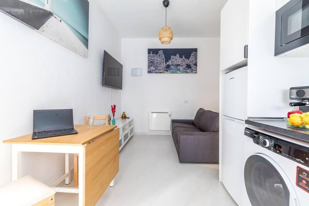 Estudio Acogedor En Zona Norte Madrid Exterior foto