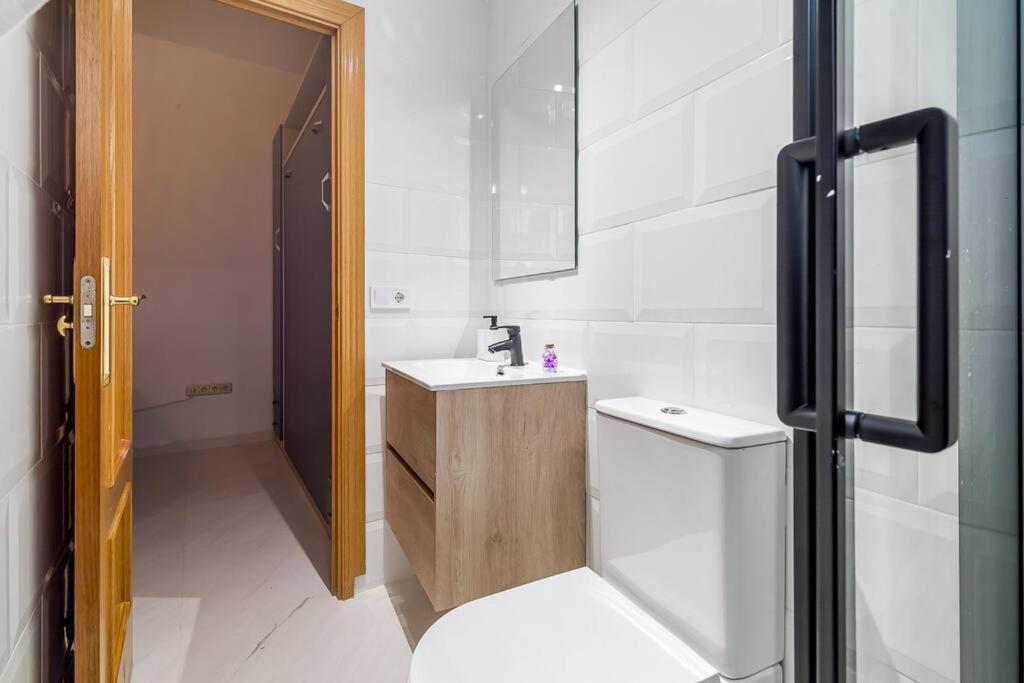 Estudio Acogedor En Zona Norte Madrid Exterior foto